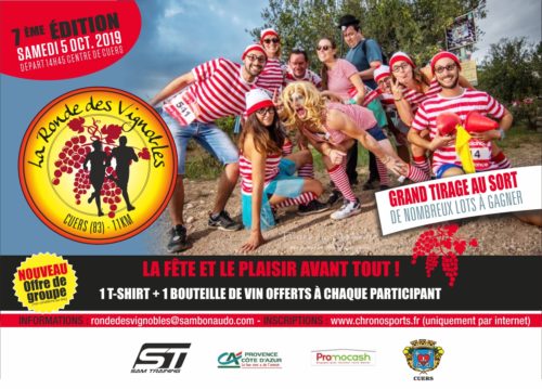 Flyer - LA RONDE DES VIGNOBLES 2019 recto